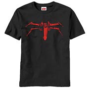 Star Wars Wraith Squadron Heather Black T-Shirt